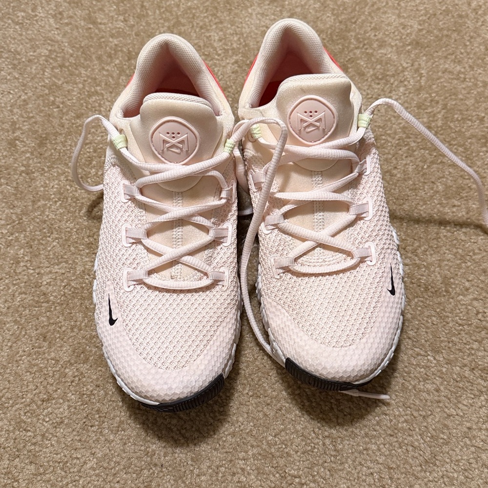 Nike Pink and White Athletic Sneakers - Picture 2 of 6